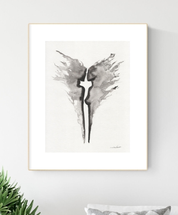 Oryginalna grafika artystyczna 30x40