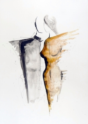 Nowoczesne grafiki na ścianę do salonu, plakaty minimal-art galeria ścienna