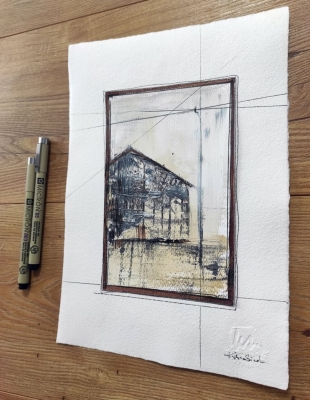 Malartwo wspołczesne, nowoczesna abstrakcja A4