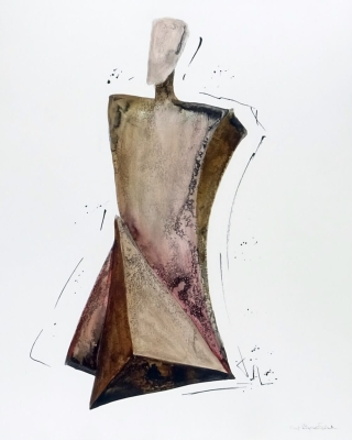 zestaw 2 obrazów 40 x 50 cm, minimalizm
