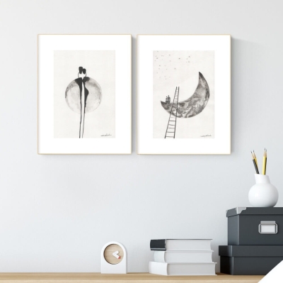 unikatowe-obrazy-grafiki-galeria-grafik-czarno-bialych-do-salonu