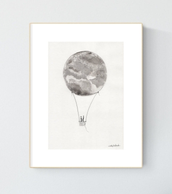 Obrazy grafiki na ścianę 21x30 elegancki minimalizm