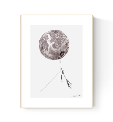 balon-plakat-grafika-do-salonu