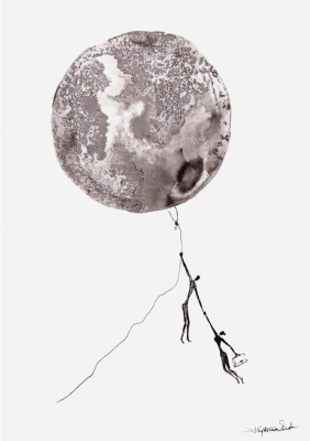 balon-plakat-grafika-do-salonu