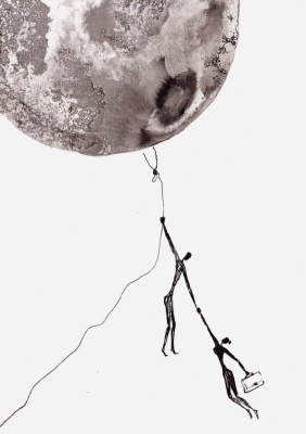 balon-plakat-grafika-do-salonu