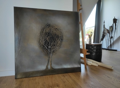 obraz-drzewo-czarno-zlote-obrazy-do-salonu