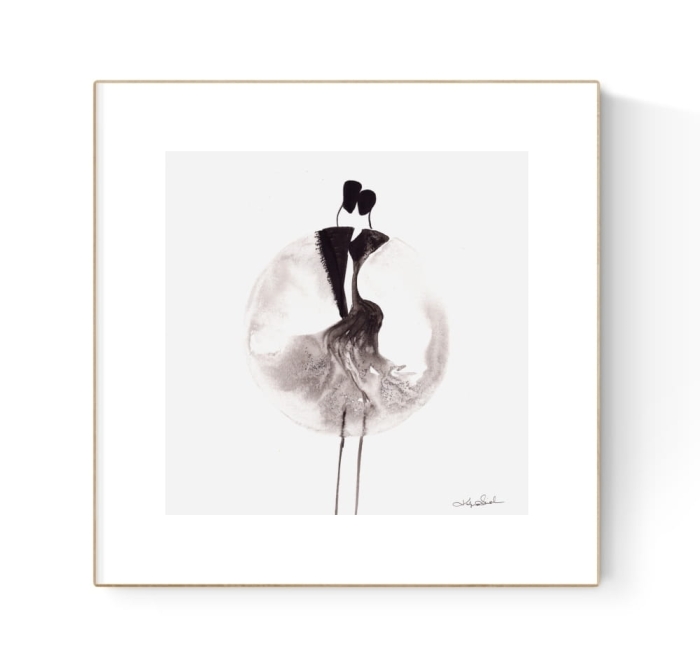 Oryginalna grafika artystyczna 30x30
