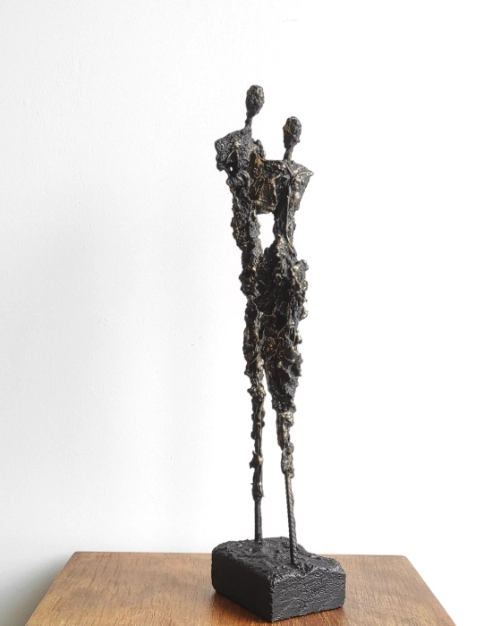 Rzeźby do salonu - para 