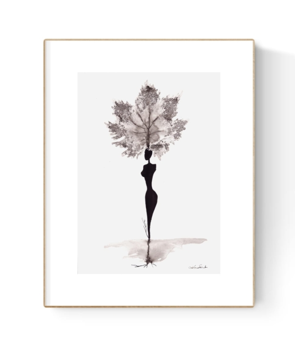 Oryginalna grafika artystyczna A4 21x30 cm 