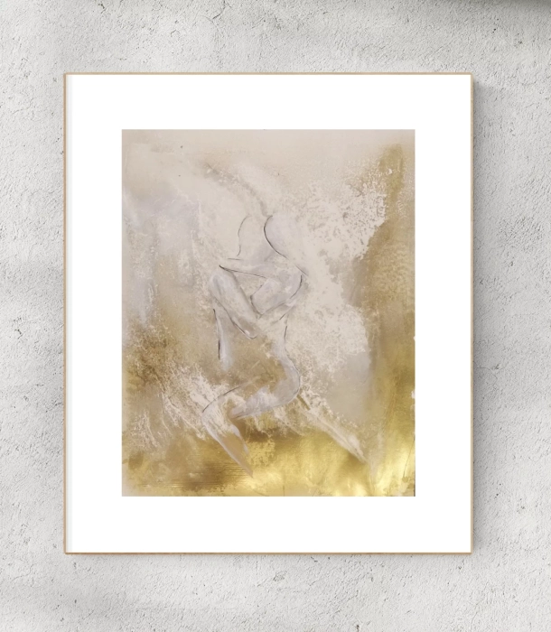 Obraz akt, nwoczesna abstrakcja