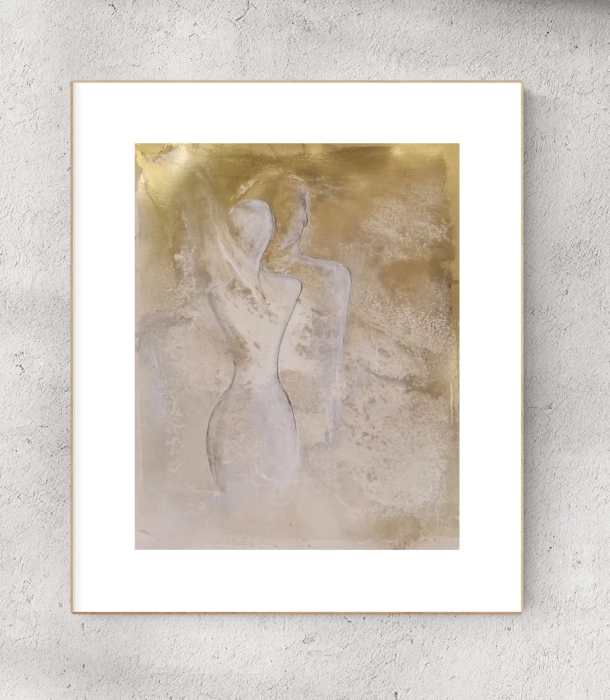 Obraz akt, nwoczesna abstrakcja