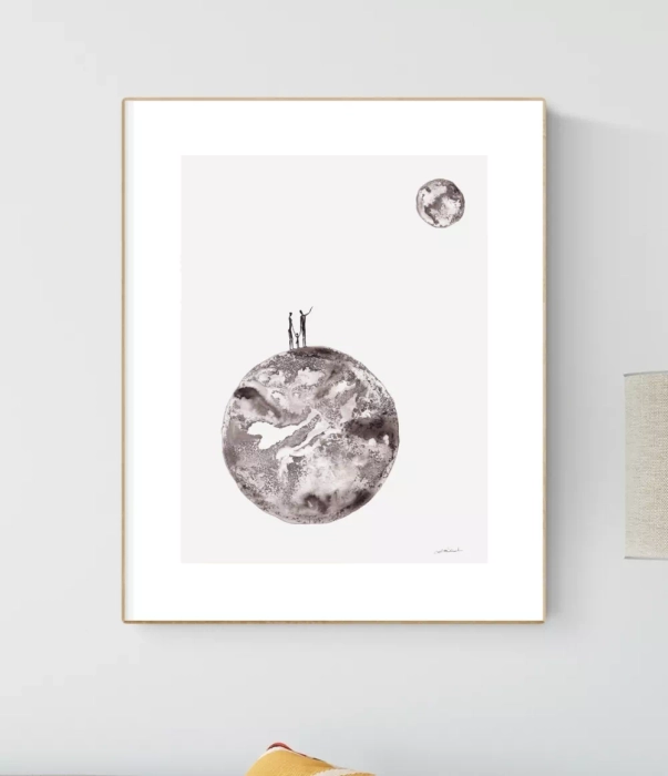 Grafiki czarno-białe, artystyczne 30x40 na ścianę