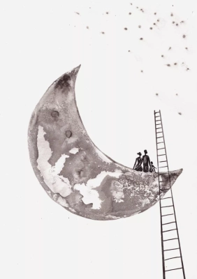 grafika-obraz-dreams-czarno-biala