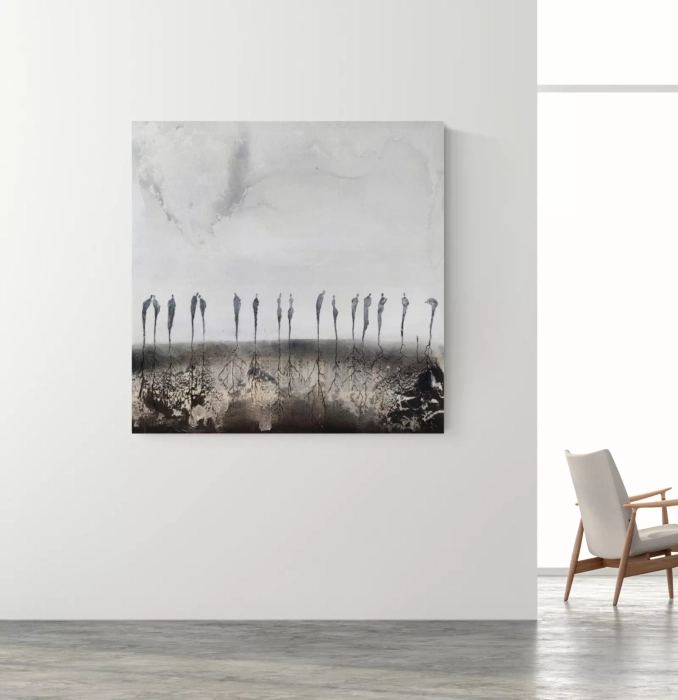 Obraz Point of Balance 100x100, abstrakcja