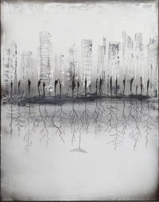 Obraz Point of Balance 80x100 cm