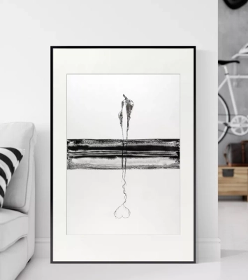 czarno-biala-abstrakcja-minimal-art-obrazy-grafiki-50x70