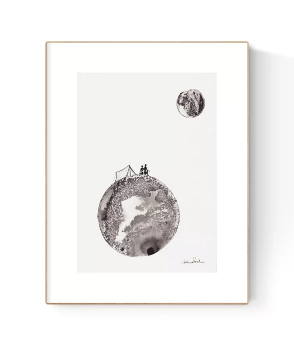 Grafika artystyczna tuszem 