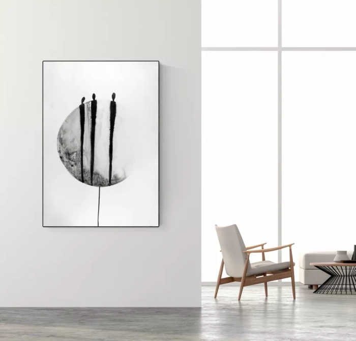Duża grafika 70x100 minimal-art