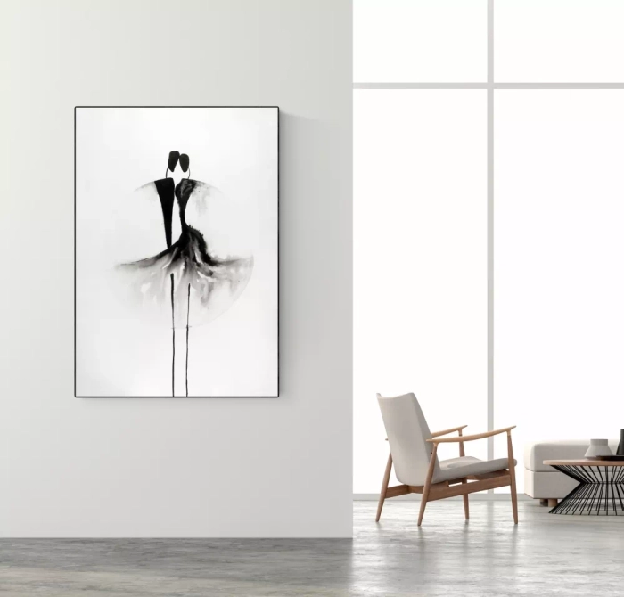 Duża grafika 70x100 minimal-art