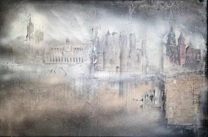 Obraz na płótnie Kraków 80x120 