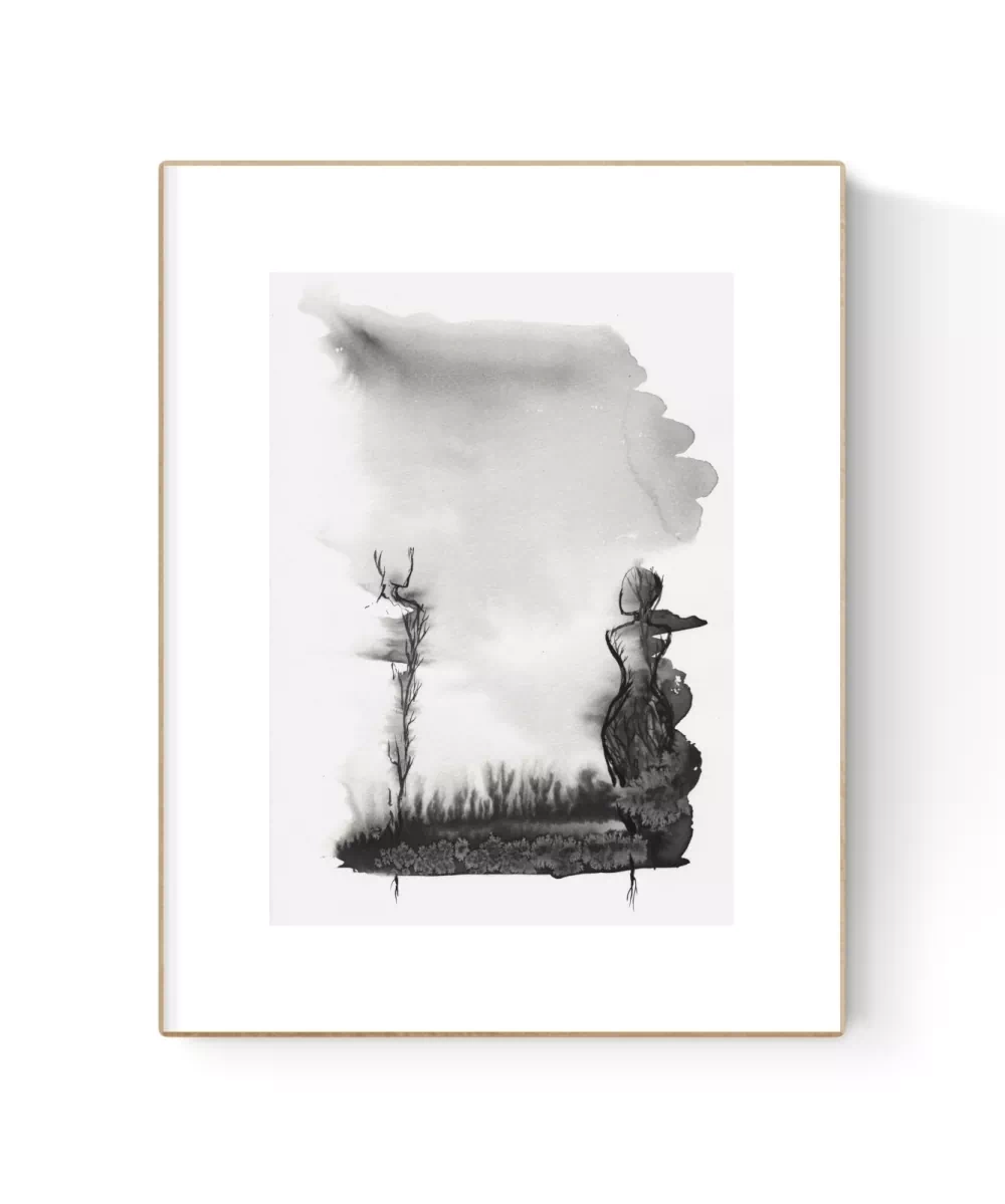 grafiki-na-sciane-do-salonu-A4-zen-plakat-roslinny