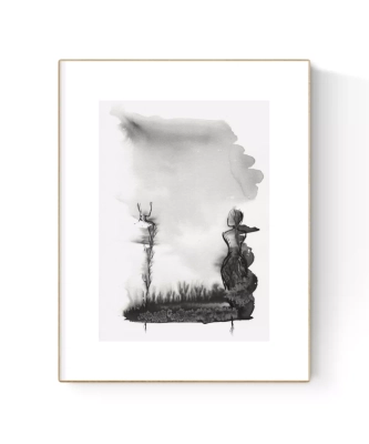 grafiki-na-sciane-do-salonu-A4-zen-plakat-roslinny