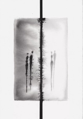 male-obrazy-grafika-artystyczna-Balance-czarno-biala-zen