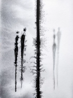 male-obrazy-grafika-artystyczna-Balance-czarno-biala-zen