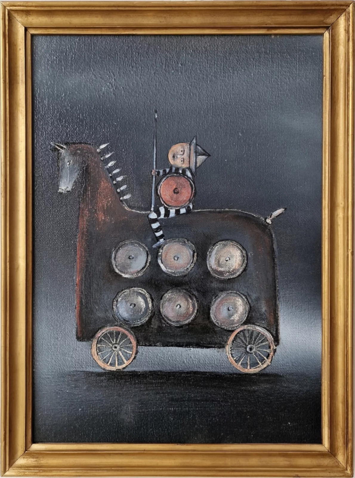 Obraz w złotej ramie, Błędny Rycerz