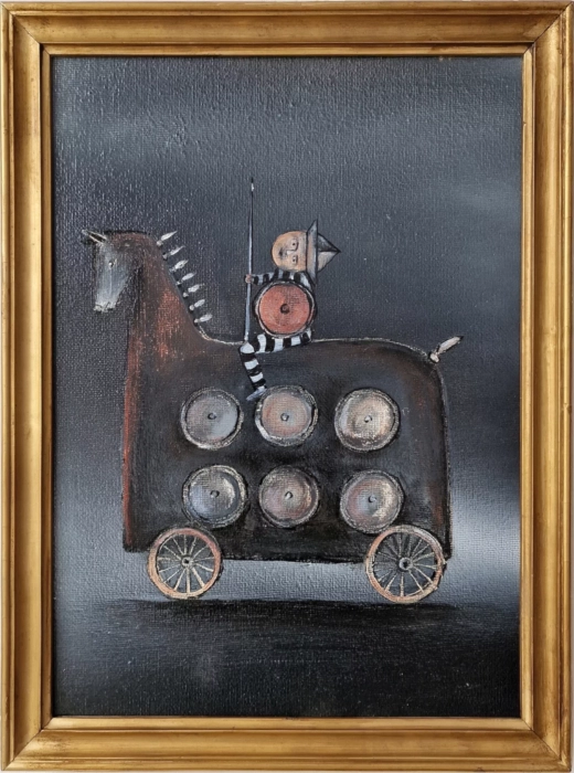 Obraz w złotej ramie, Błędny Rycerz