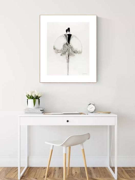 Grafika artystyczna 40x50 abstrakcyjna minimal-art  