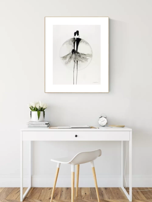 Grafika artystyczna 40x50 abstrakcyjna minimal-art  