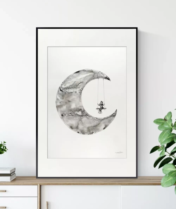 Duże grafiki artystyczne 50x70 