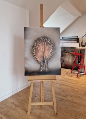 Sploty-obraz-surrealizm-recznie-malowany-obraz-sprzedaz-ASP