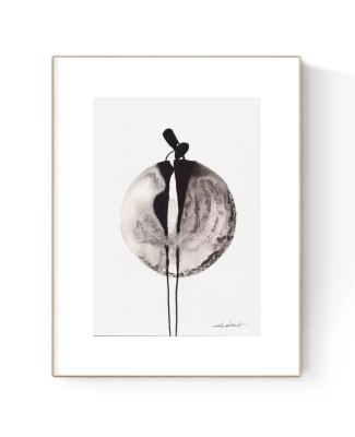 grafika-A4-do-ramki-Ikea-30x40-z-passe-partout-wykonana-recznie