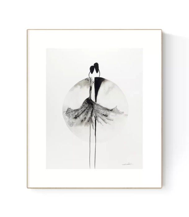 Grafika artystyczna 40x50 abstrakcyjna minimal-art   