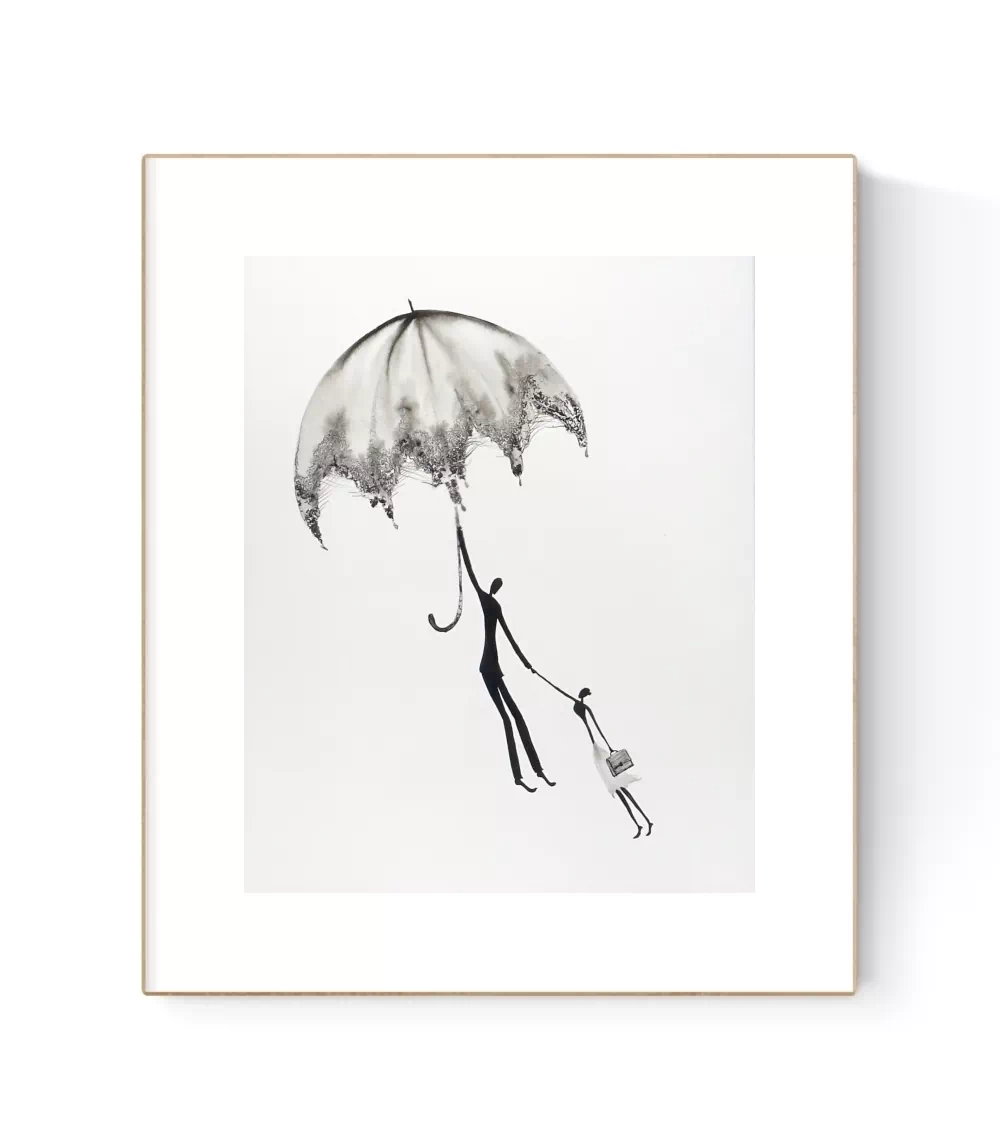 eleganckie-grafiki-do-salonu-czarno-biale-40x50-z-parsolem