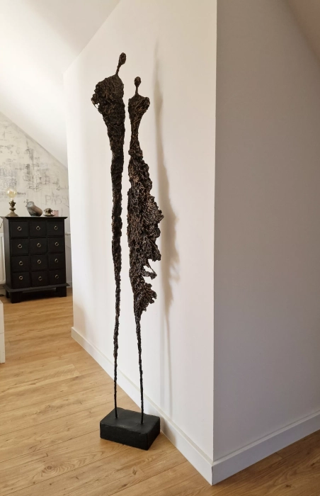 Sploty no.32 duża rzeźba sylwetka kobiety, mężczyzny, figura