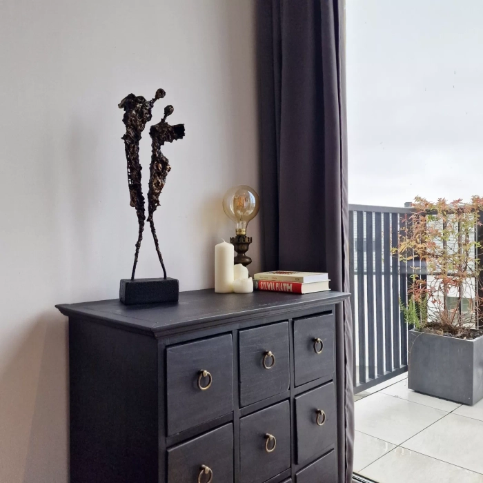 Mała rzeźba Sploty no.37 anioł, sylwetka kobiety, mężczyzny