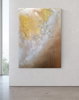 Gold-nowoczesna-abstrakcja-duzy-obraz-100x140-zloty-zolty