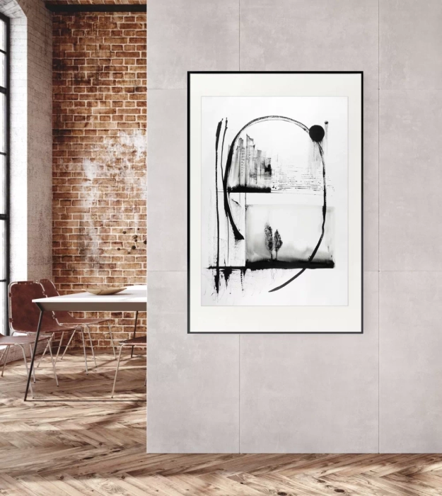 Duża grafika 70x100 minimal-art  