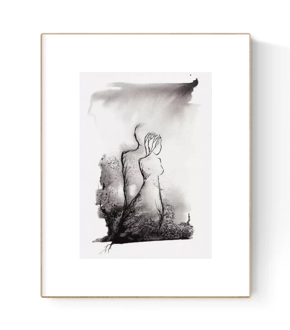 oryginalna-grafika-obrazek-A4-male-obrazy-na-sciane-pejzaz
