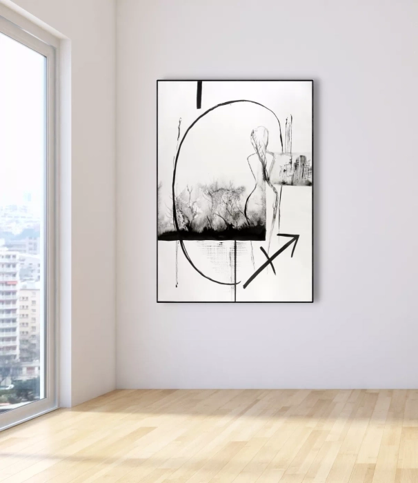 Duża grafika 70x100 minimal-art   