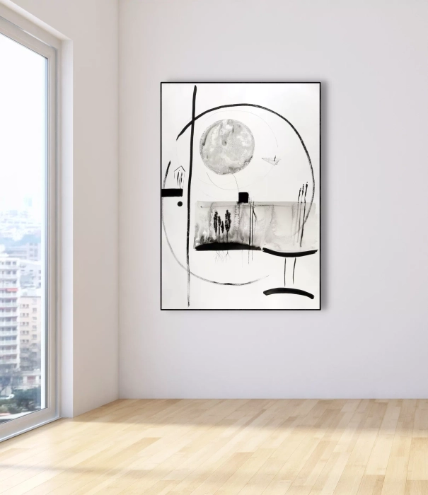 Duża grafika 70x100 minimal-art   