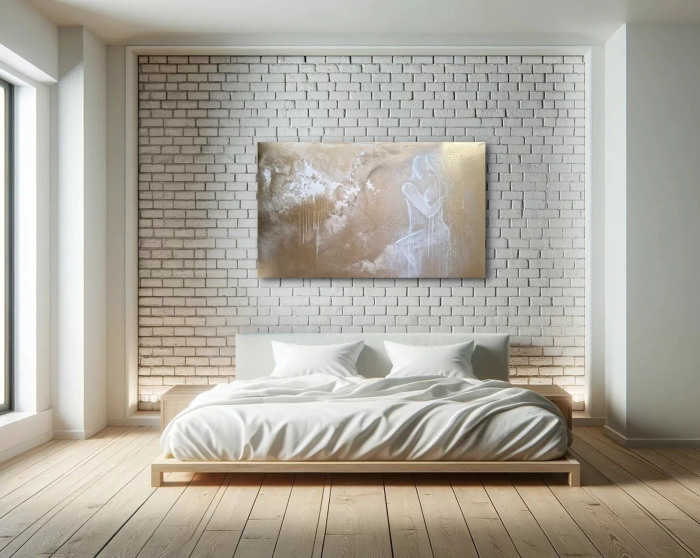 Obrazy akty na płótnie, nowoczesna abstrakcja Akt  