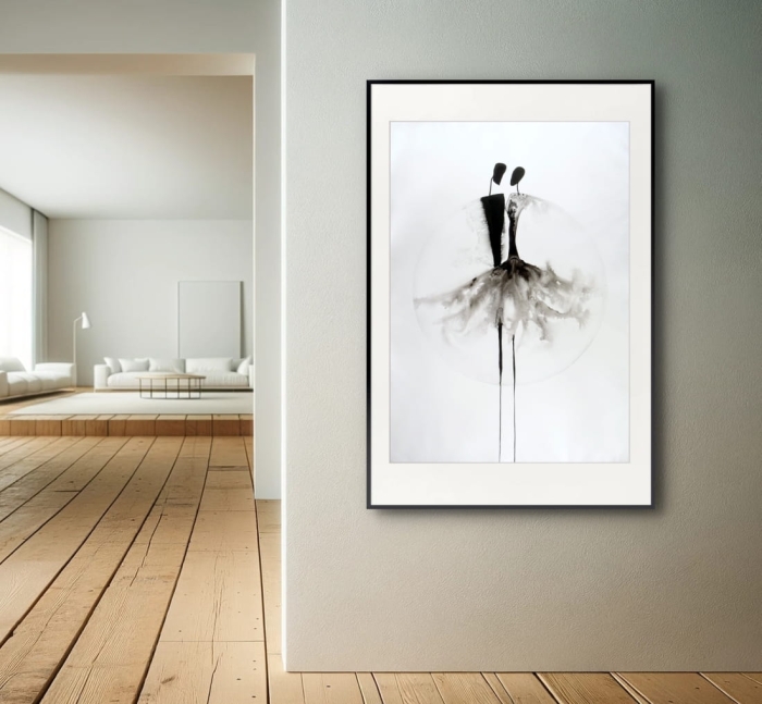 Duża grafika 70x100 minimal-art  