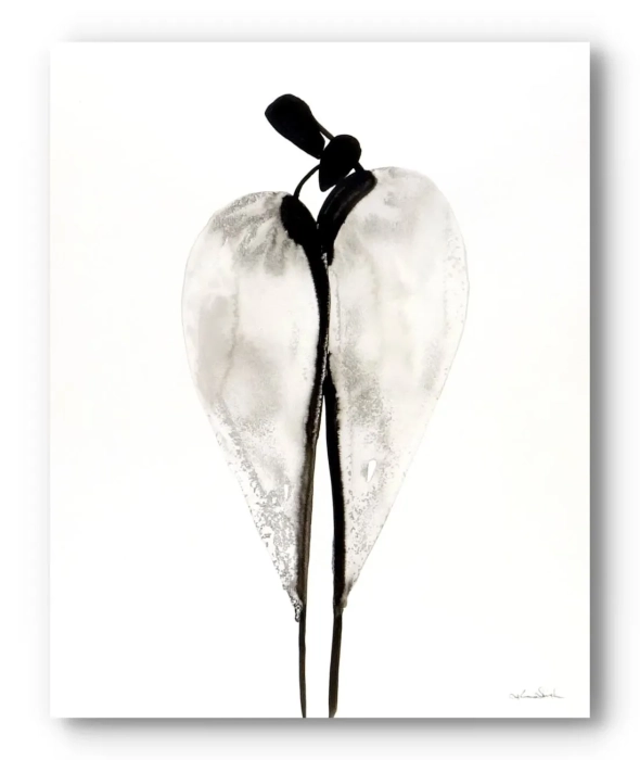 Oryginalna grafika abstrakcyjna minimal-art 40x50