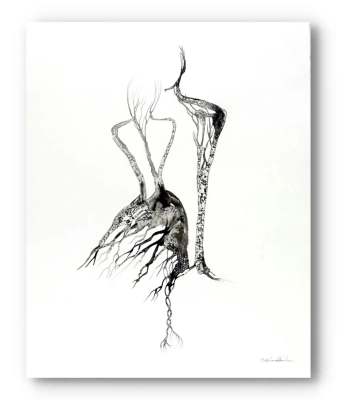 wyrafinowana-grafika-40x50cm-czarno-biale-reczne-pedzle