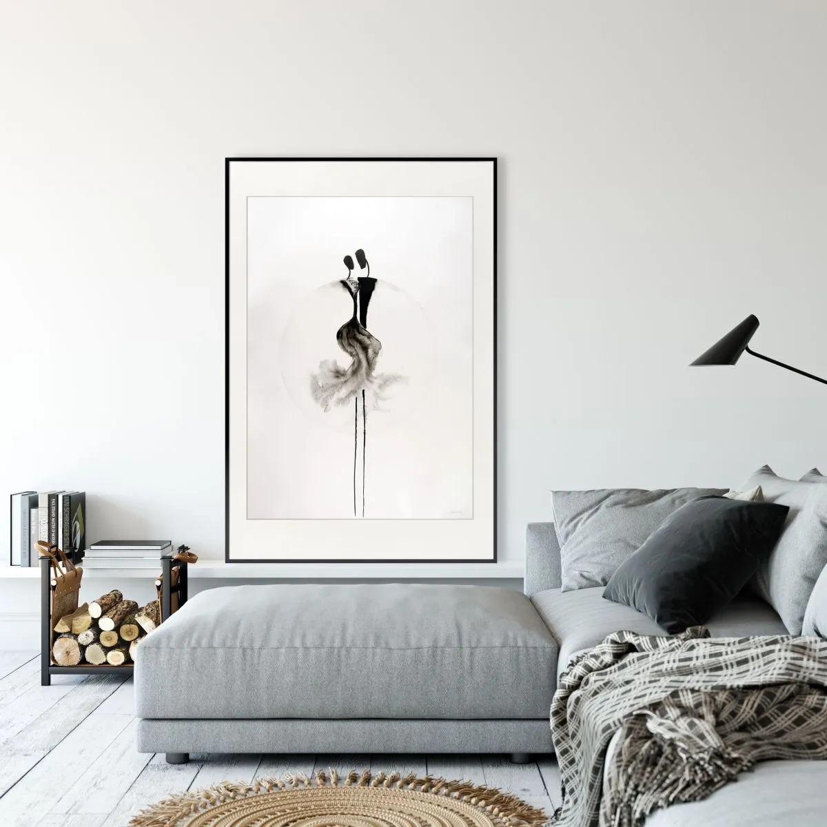 obrazy-czarno-biale-minimalistyczny-styl-recznie-malowane-nowoczesne-dekoracje-gabinet-salon-70x100cm