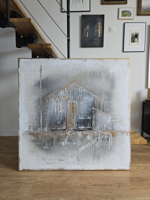 obraz-MISTY-100x100-malowany-recznie-nowoczesny